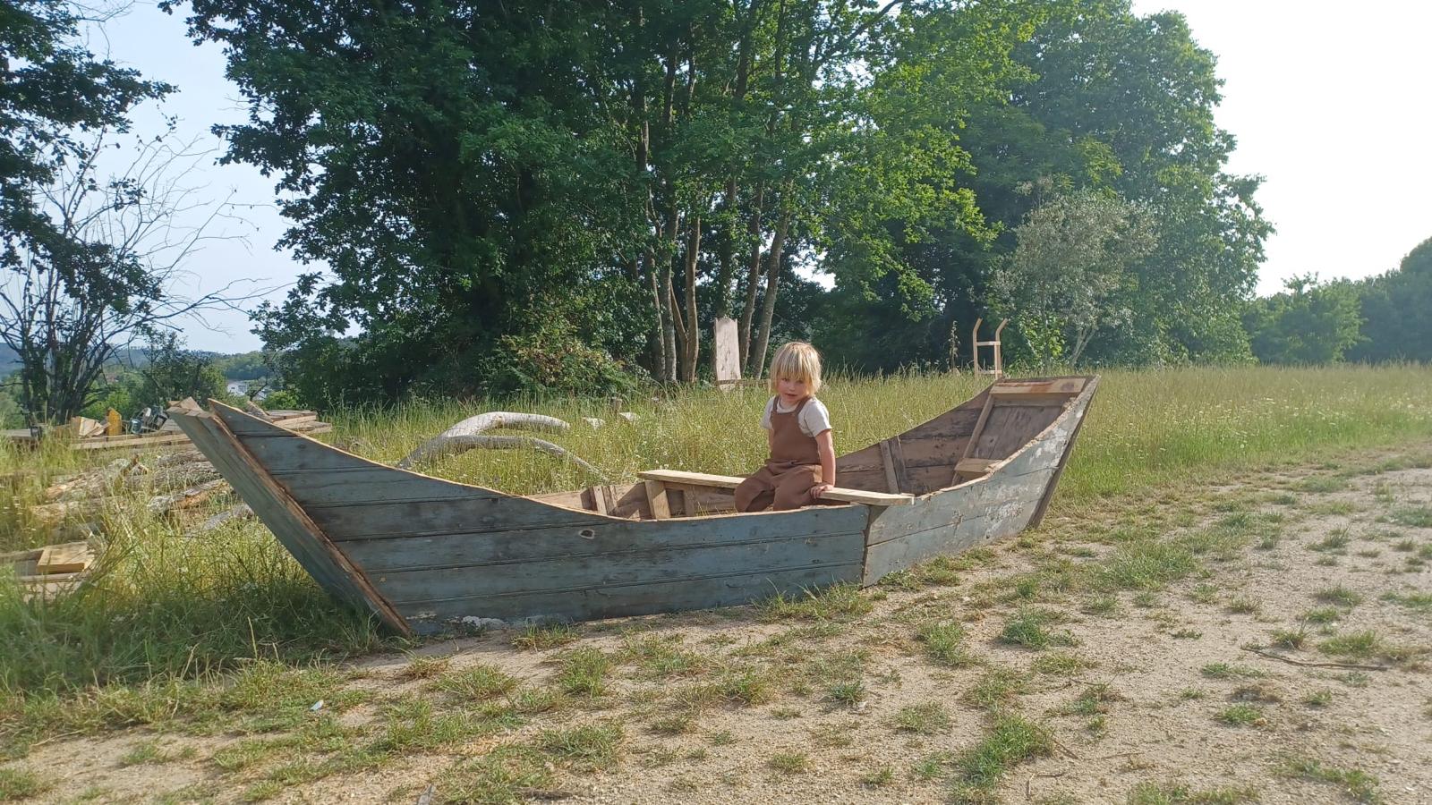 Barco à Vela de Areia