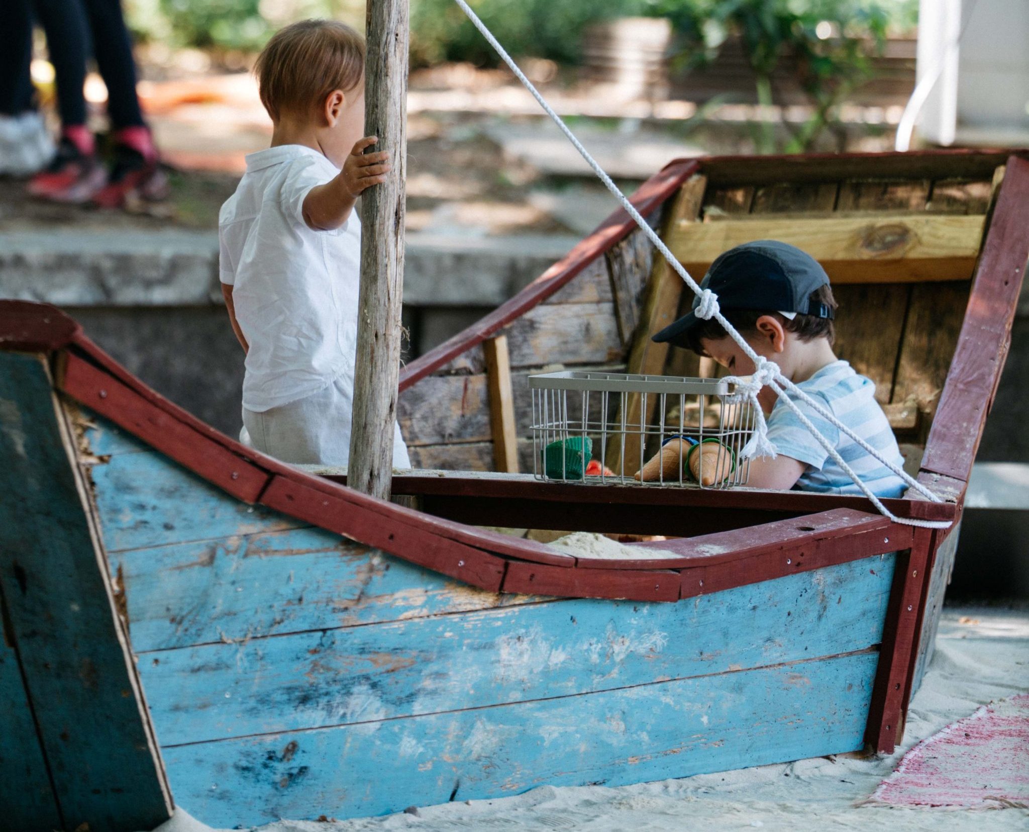 Barco à Vela de Areia